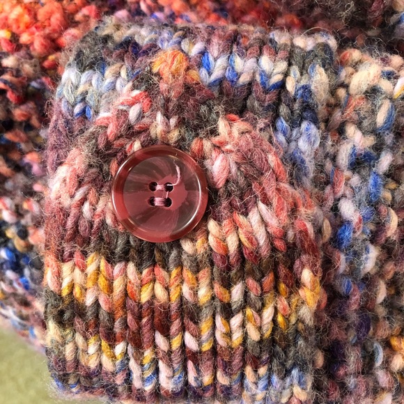 i.e. relaxed bomber style sweater/jacket with zip front. Beautiful jewel-tone - Picture 9 of 9